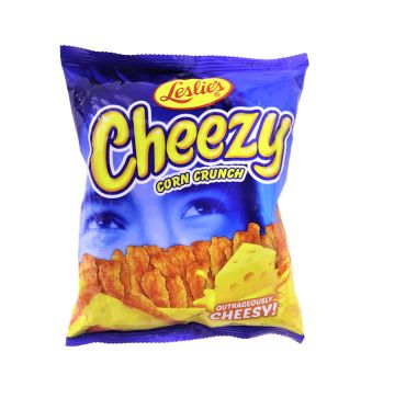 Leslies Corn Crunch, 70G Cheezy, Pack Of 10